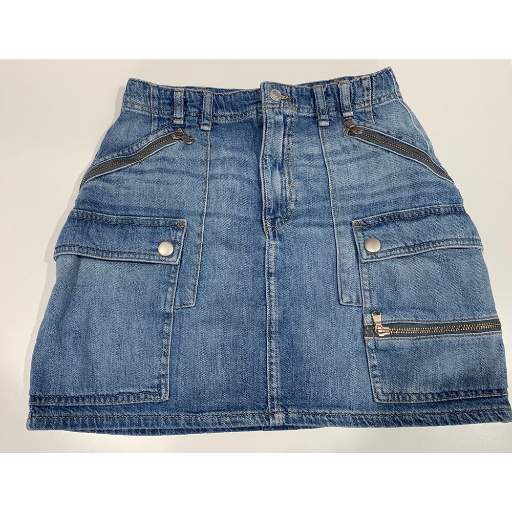 Free People We The Free Short denim skirt size 26